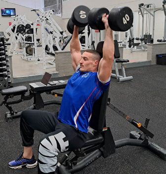 ウェイトトレーニングの実技